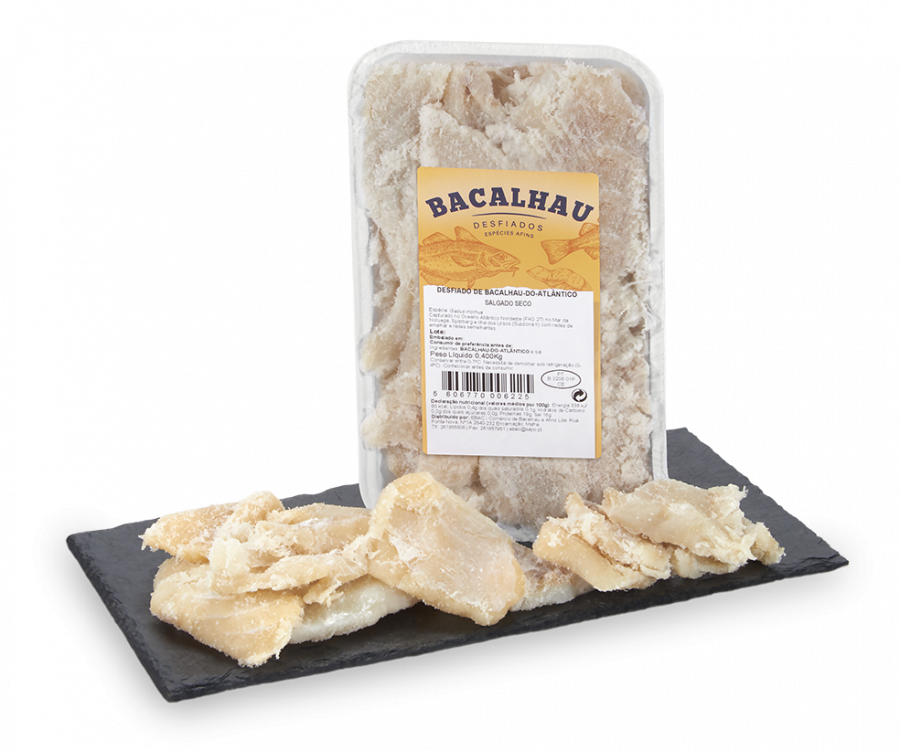 Salted Dry Shredded Atlantic Cod - 400g