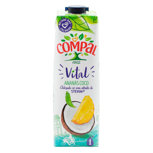 Compal Vital Pineapple and Coconut - 1L