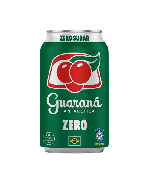 Guaraná Zero Soft Drink Can - 330ml