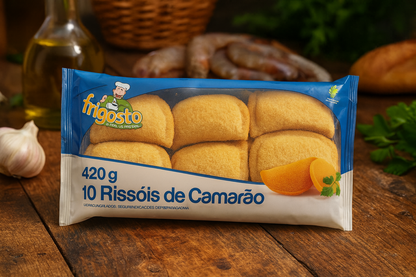 Shrimp Pastries Rissóis 10 pcs. – 420g