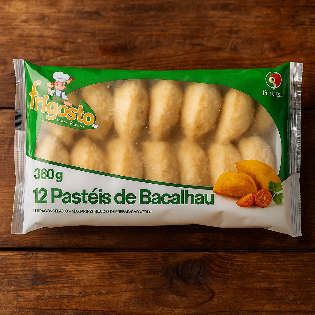 Cod Pastries Pastéis de Bacalhau - 380g