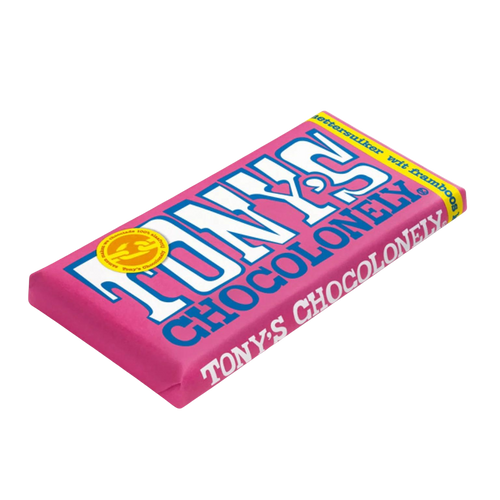 White Chocolate & Raspberry Chocolate Bar -  180g