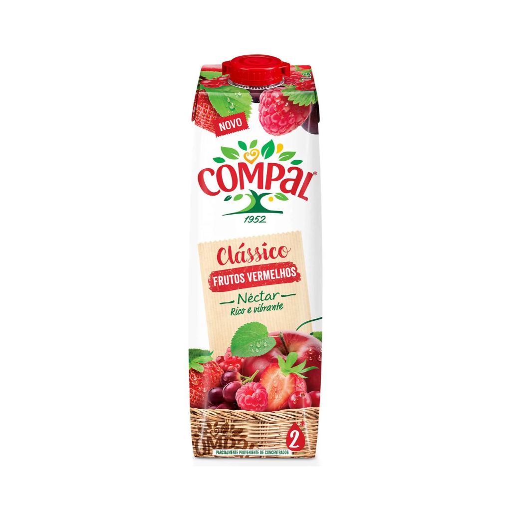 Compal Red Fruits Classic Nectar - 1L