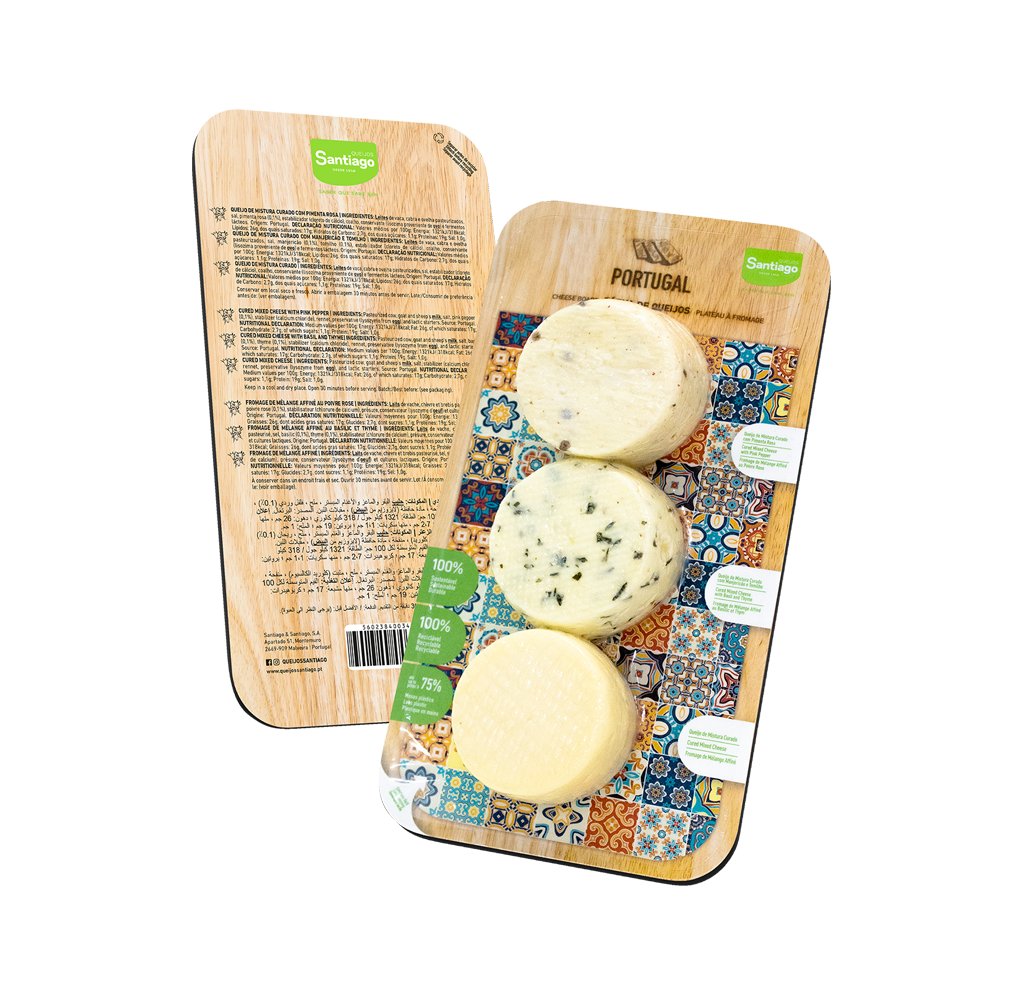 Mixed Flavor Cheese Board - 300g